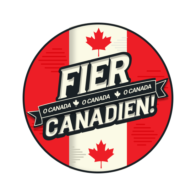 Fier Canadien! - Buttons for Canada - 